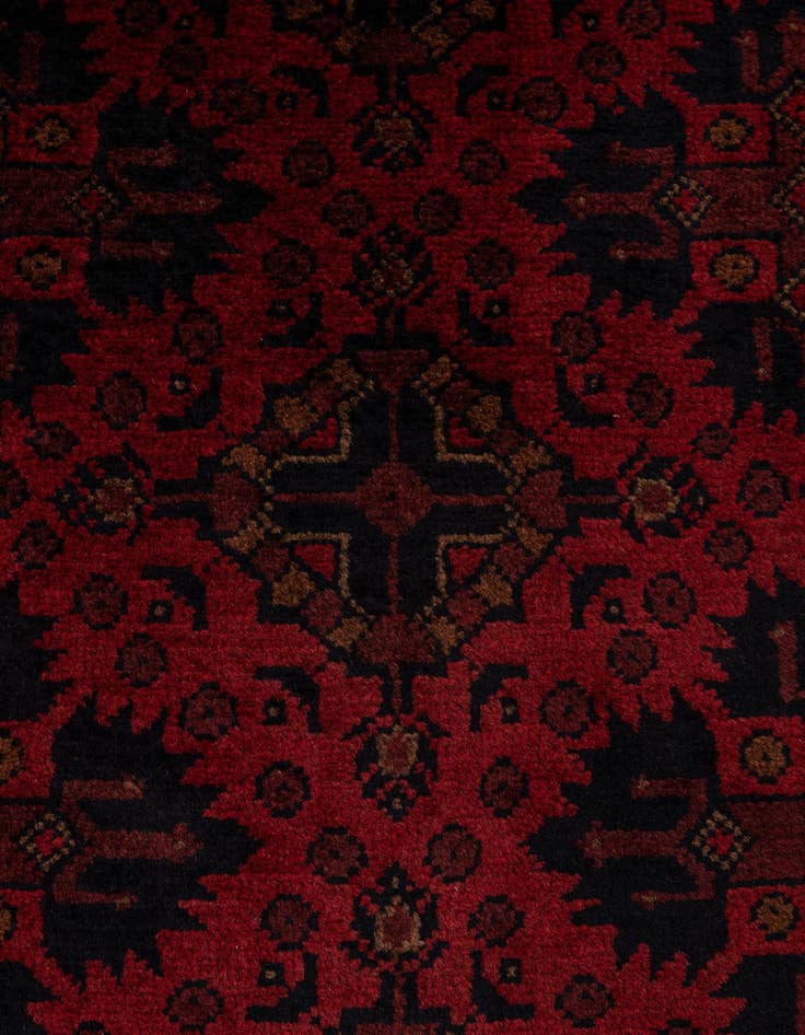Detail image of 6' 10 x 10'  Hand Knotted Khal Mohammadi Wool Rug