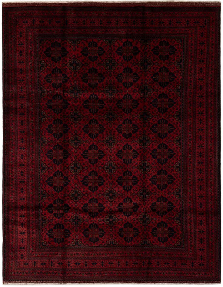 Detail image of 6' 10 x 10' Hand Knotted Khal Mohammadi Wool Rug