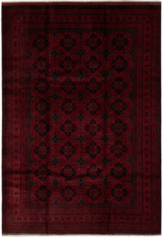 Detail image of 6' 10 x 10' Hand Knotted Khal Mohammadi Wool Rug