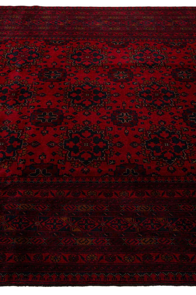 6' 8 x 9' 10 Hand Knotted Khal Mohammadi Wool Rug