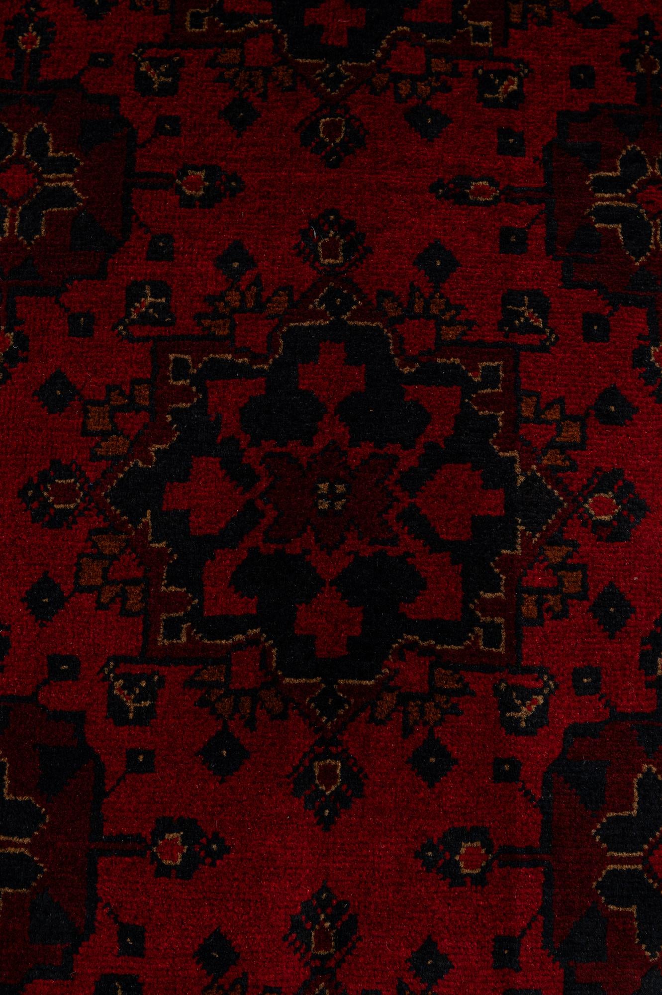 6' 8 x 9' 10 Hand Knotted Khal Mohammadi Wool Rug