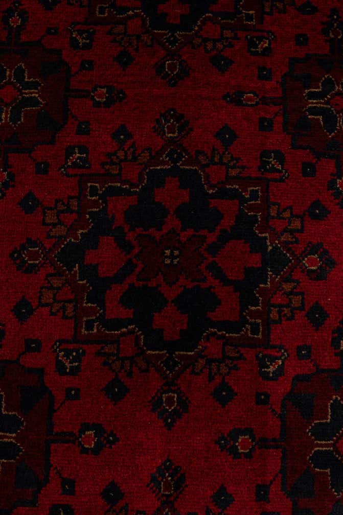 6' 8 x 9' 10 Hand Knotted Khal Mohammadi Wool Rug