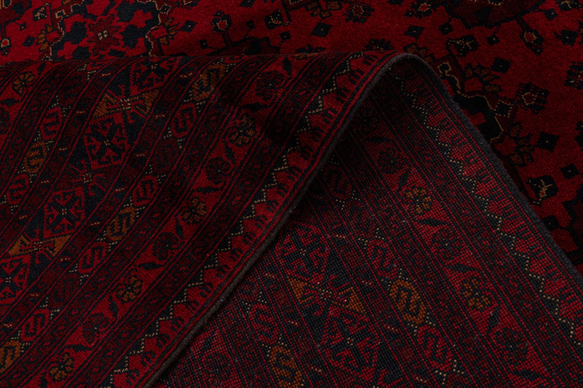 6' 8 x 9' 10 Hand Knotted Khal Mohammadi Wool Rug