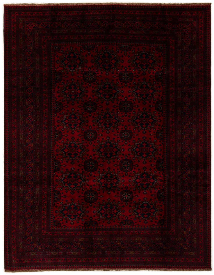 Detail image of 6' 8 x 9' 10 Hand Knotted Khal Mohammadi Wool Rug