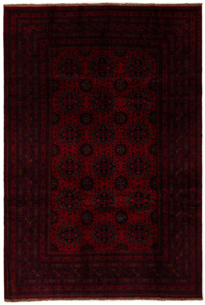 6' 8 x 9' 10 Hand Knotted Khal Mohammadi Wool Rug