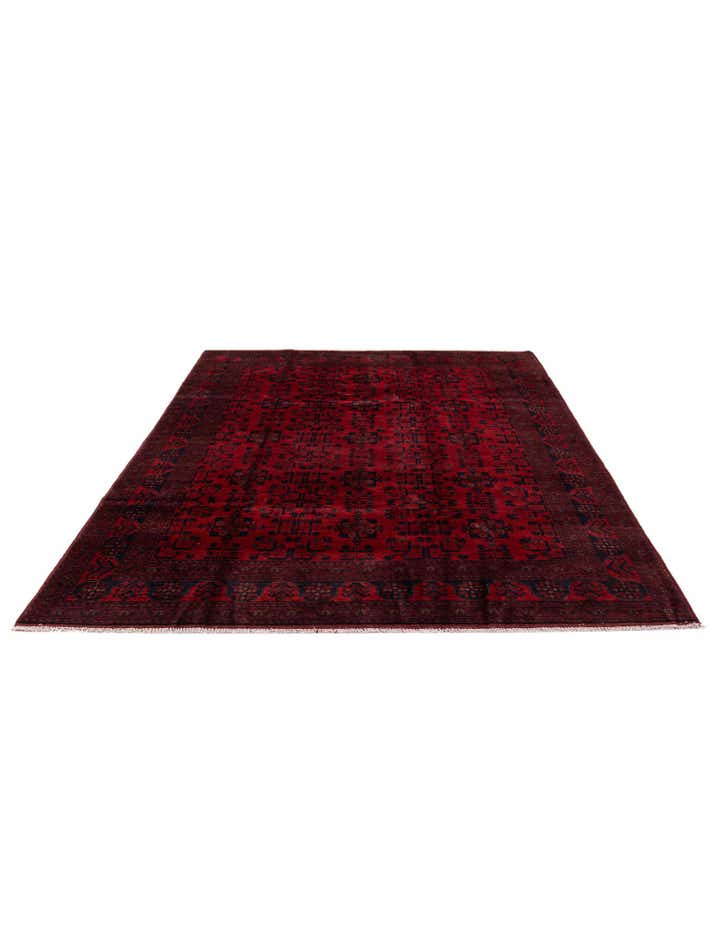 6' 9 x 9' 10 Hand Knotted Khal Mohammadi Wool Rug