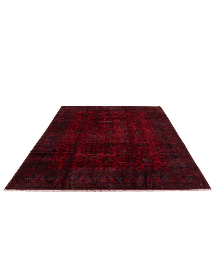 Detail image of 6' 9 x 9' 10 Hand Knotted Khal Mohammadi Wool Rug