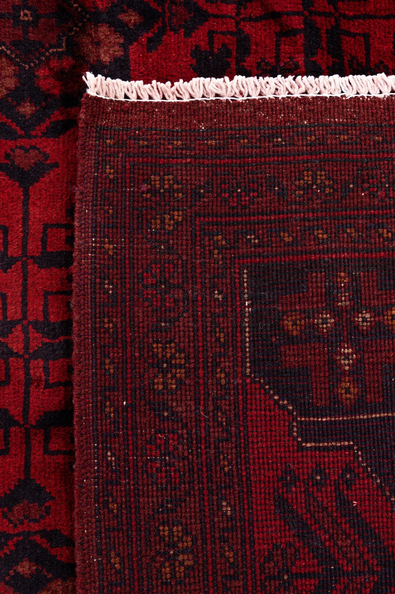6' 9 x 9' 10 Hand Knotted Khal Mohammadi Wool Rug