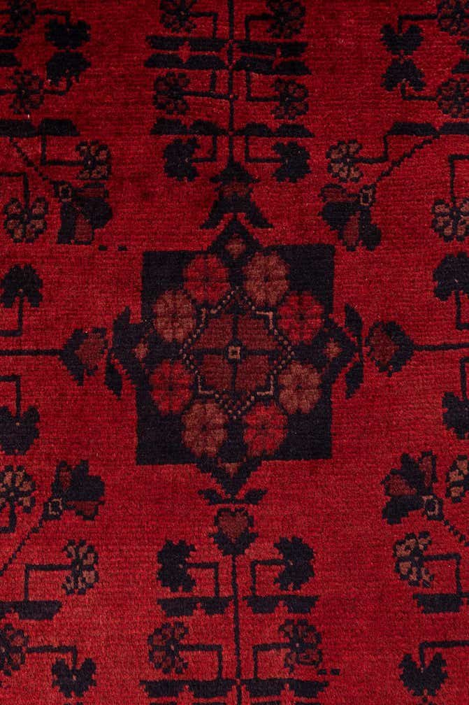 6' 9 x 9' 10 Hand Knotted Khal Mohammadi Wool Rug