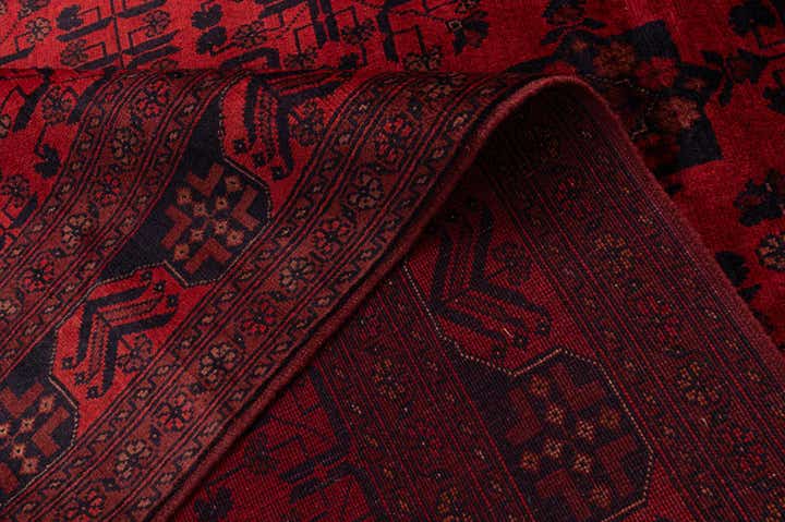 6' 9 x 9' 10 Hand Knotted Khal Mohammadi Wool Rug