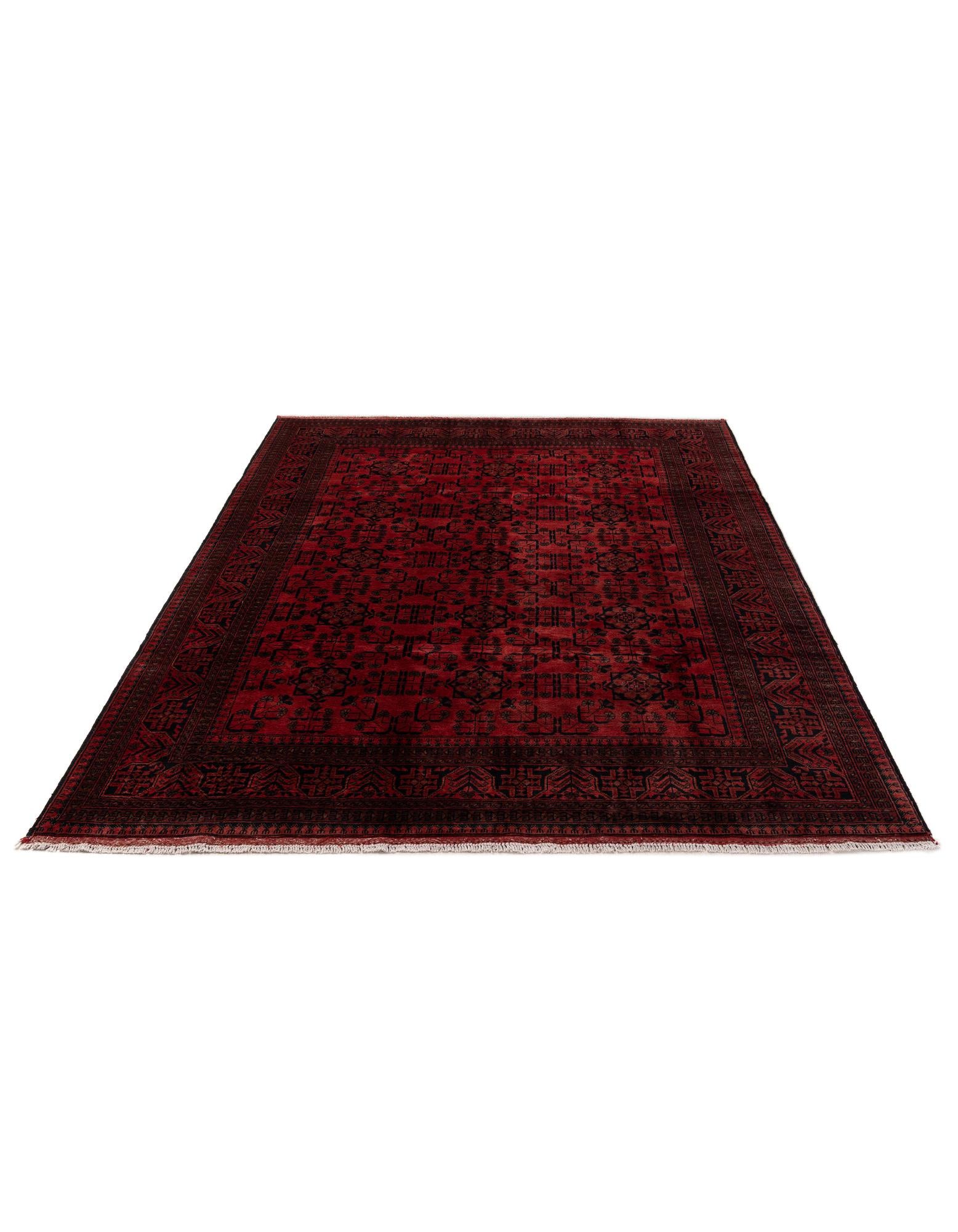 6' 7 x 9' 8 Hand Knotted Khal Mohammadi Wool Rug