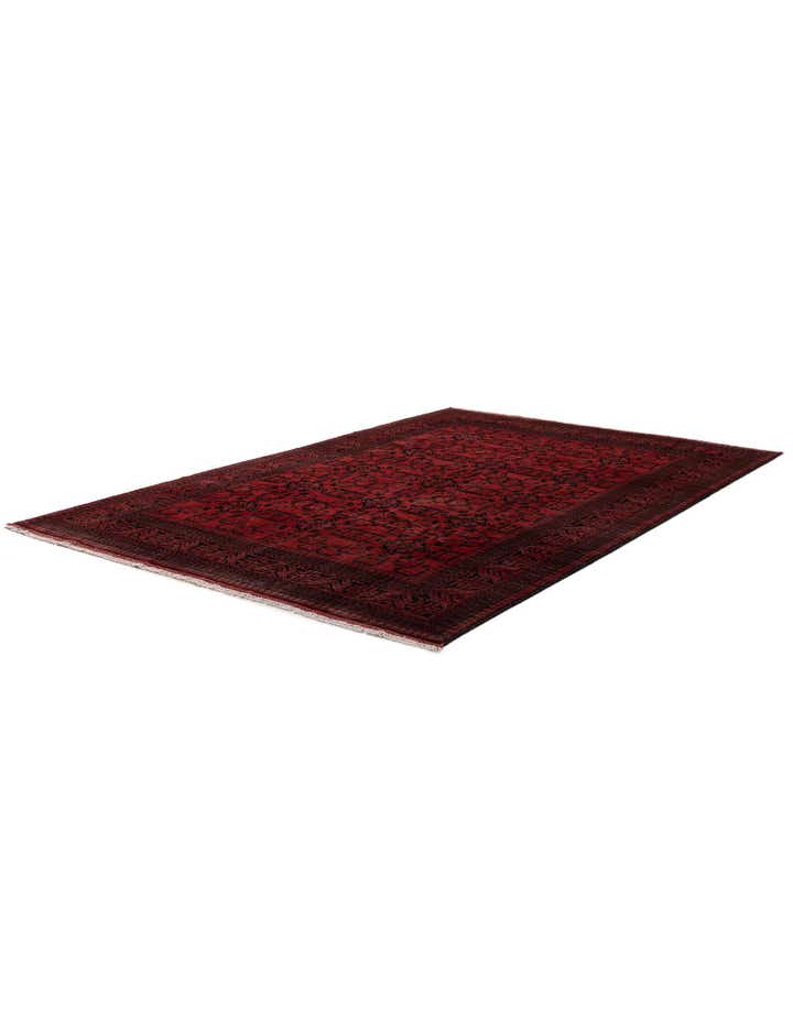 6' 7 x 9' 8 Hand Knotted Khal Mohammadi Wool Rug