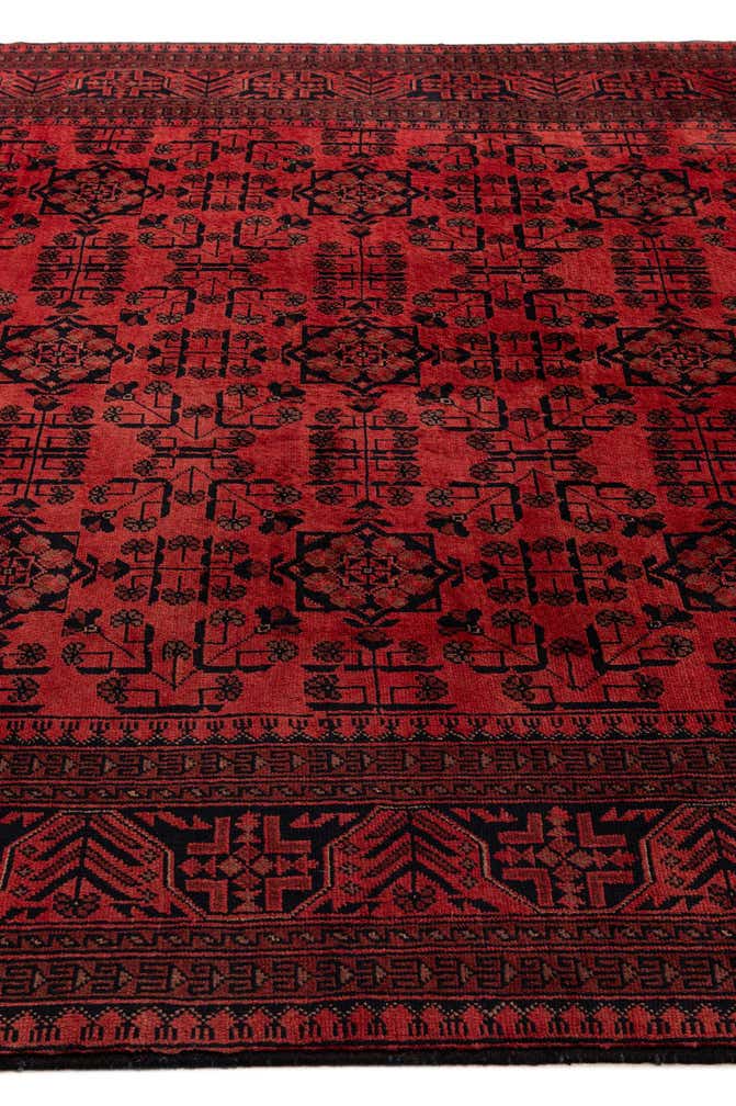 6' 7 x 9' 8 Hand Knotted Khal Mohammadi Wool Rug
