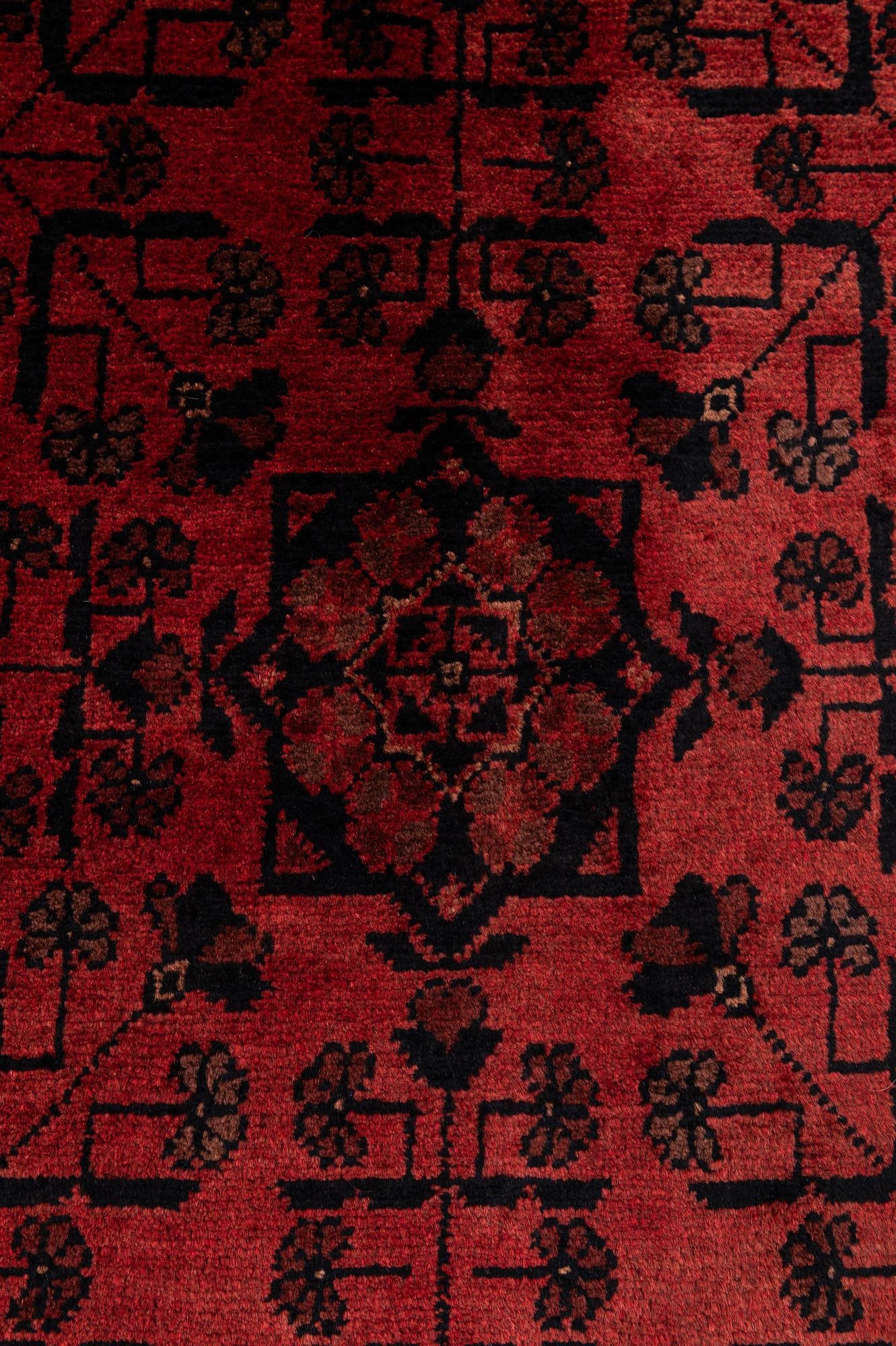 6' 7 x 9' 8 Hand Knotted Khal Mohammadi Wool Rug