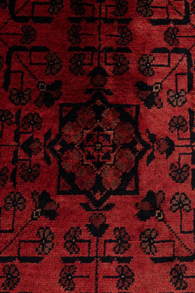 6' 7 x 9' 8 Hand Knotted Khal Mohammadi Wool Rug