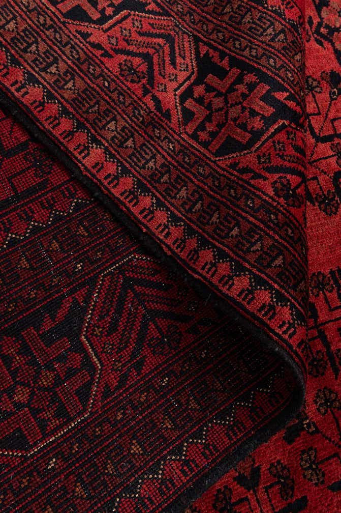 6' 7 x 9' 8 Hand Knotted Khal Mohammadi Wool Rug