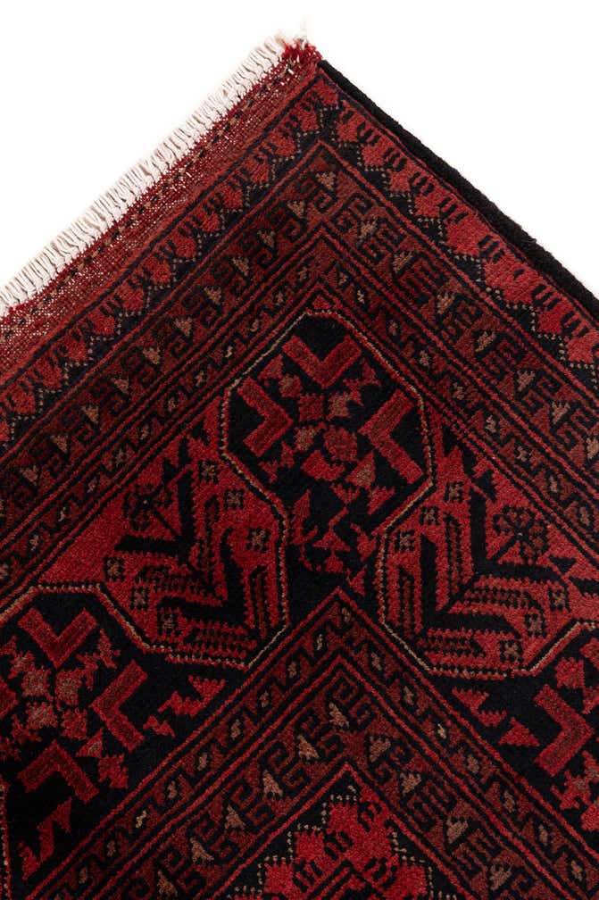 6' 7 x 9' 8 Hand Knotted Khal Mohammadi Wool Rug