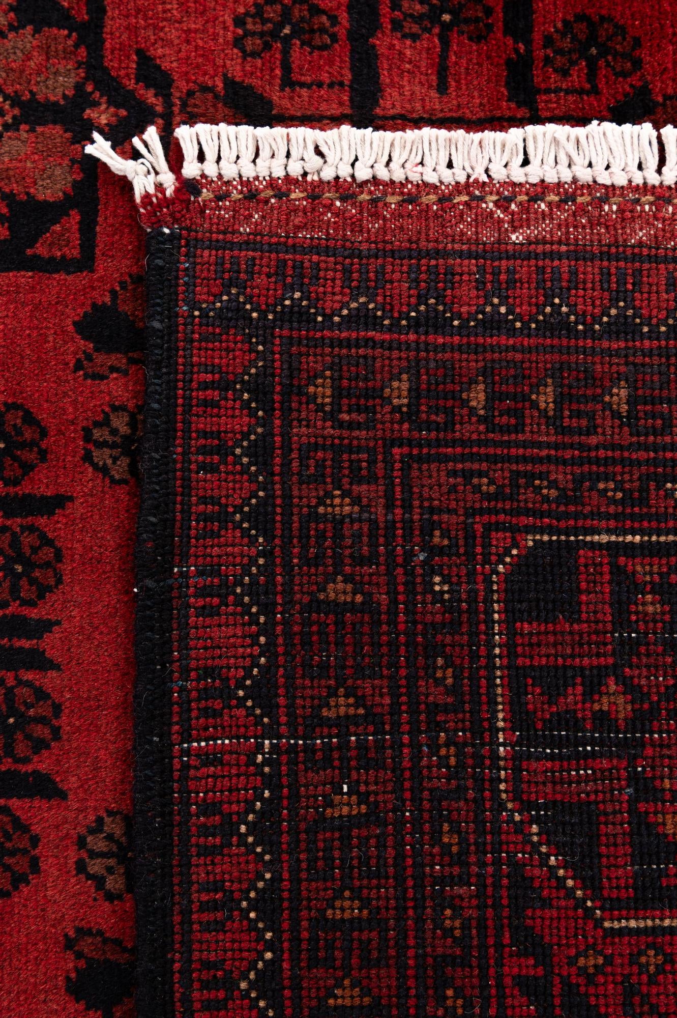 6' 7 x 9' 8 Hand Knotted Khal Mohammadi Wool Rug