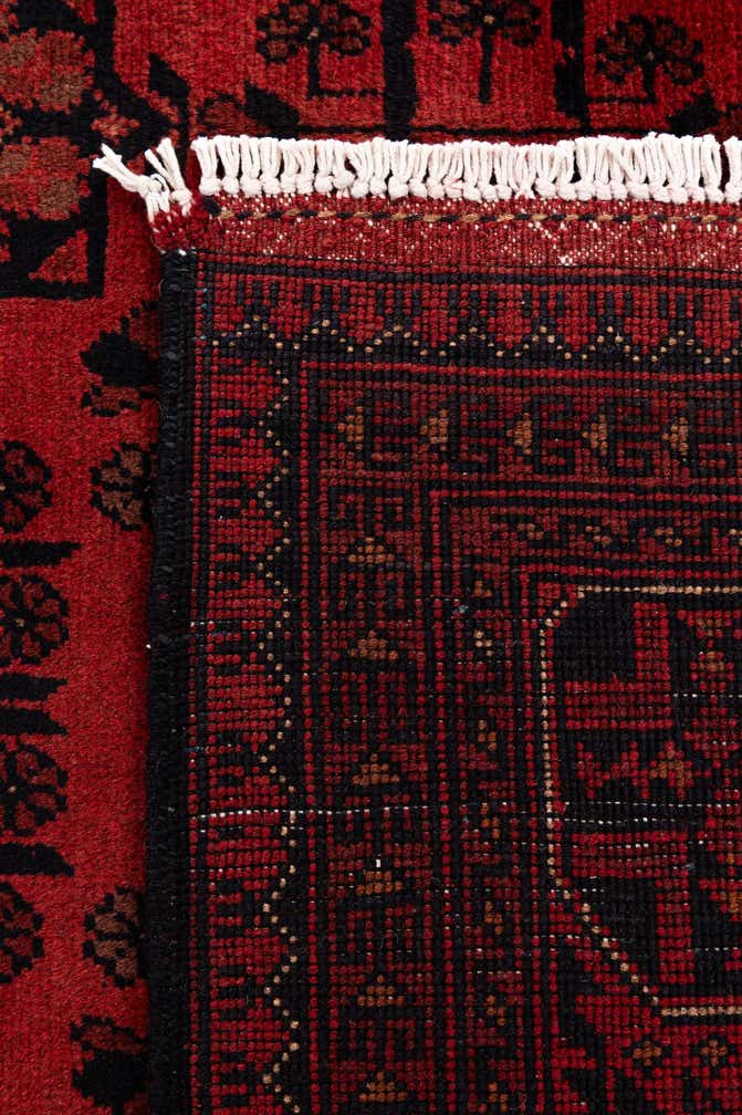 6' 7 x 9' 8 Hand Knotted Khal Mohammadi Wool Rug