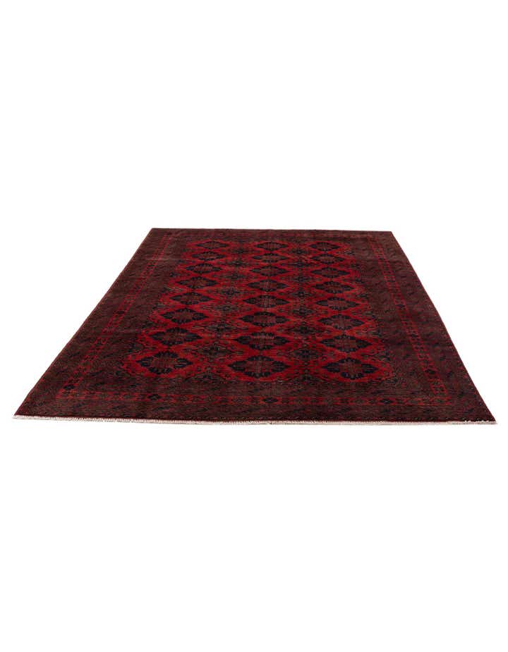 6' 10 x 9' 7 Hand Knotted Khal Mohammadi Wool Rug