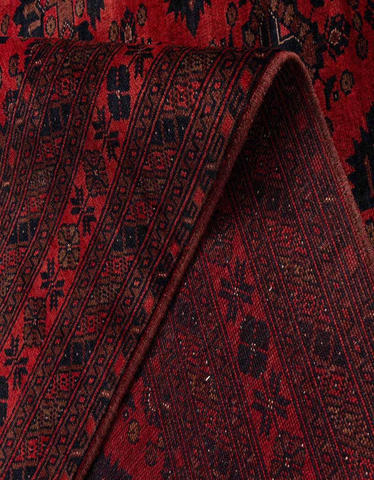 Detail image of 6' 10 x 9' 7  Hand Knotted Khal Mohammadi Wool Rug