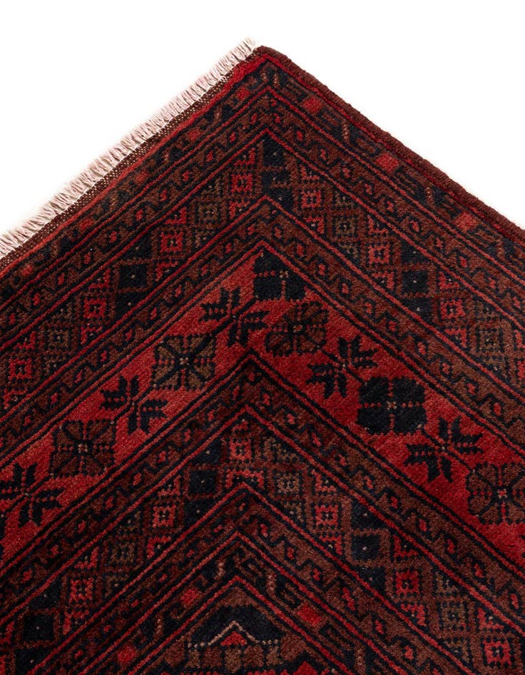 Detail image of 6' 10 x 9' 7  Hand Knotted Khal Mohammadi Wool Rug