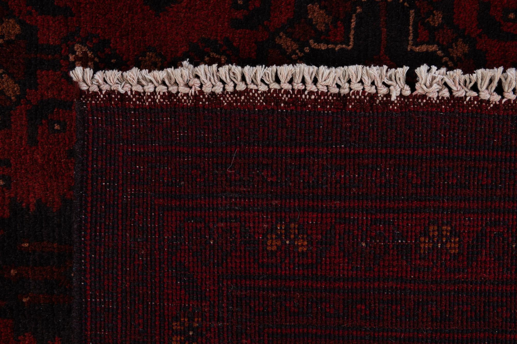 6' 8 x 9' 8 Hand Knotted Khal Mohammadi Wool Rug