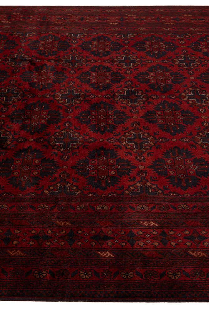 6' 8 x 9' 8 Hand Knotted Khal Mohammadi Wool Rug