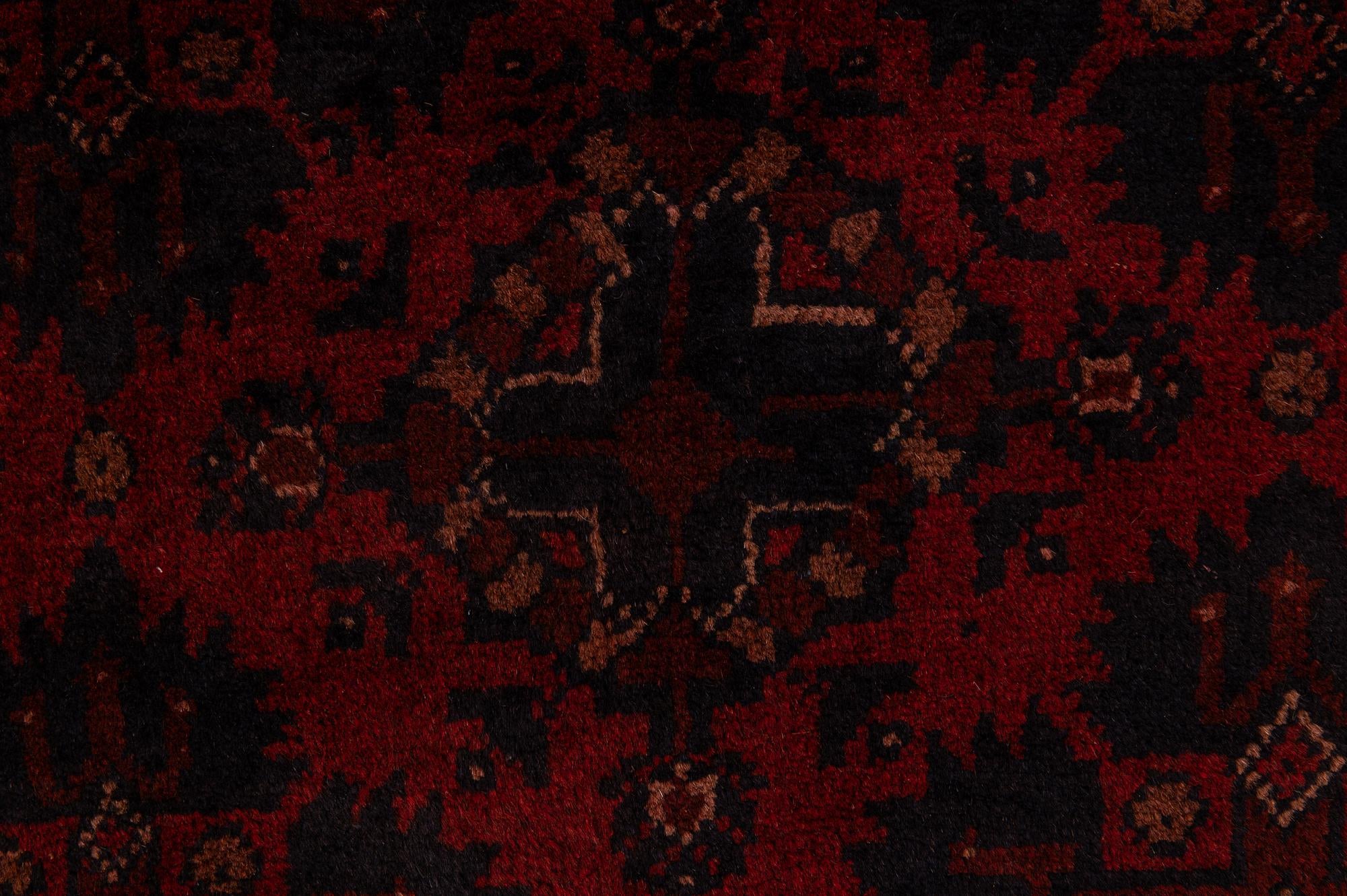 6' 8 x 9' 8 Hand Knotted Khal Mohammadi Wool Rug