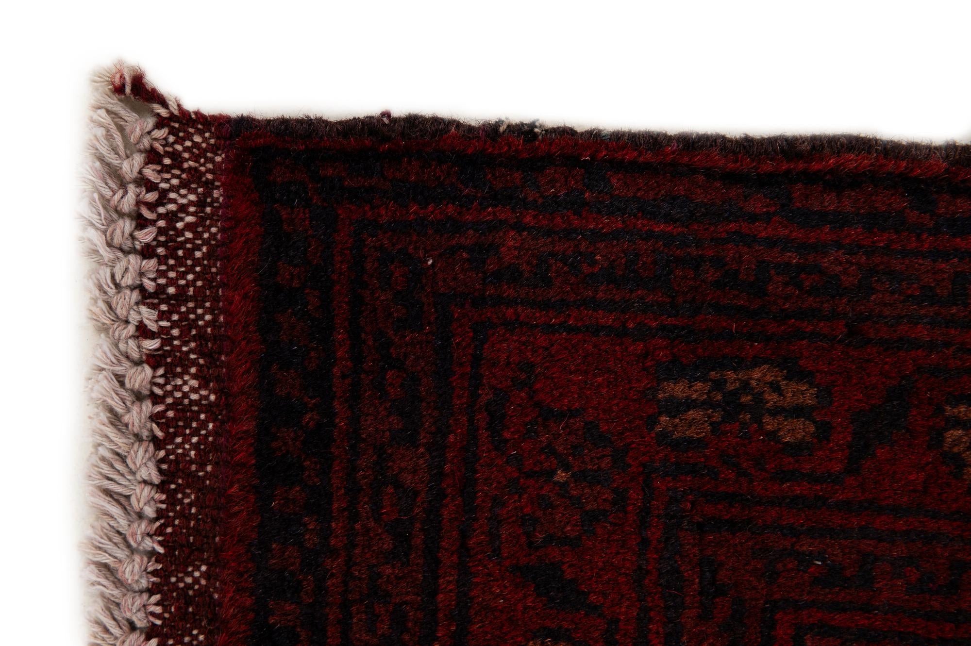 6' 8 x 9' 8 Hand Knotted Khal Mohammadi Wool Rug