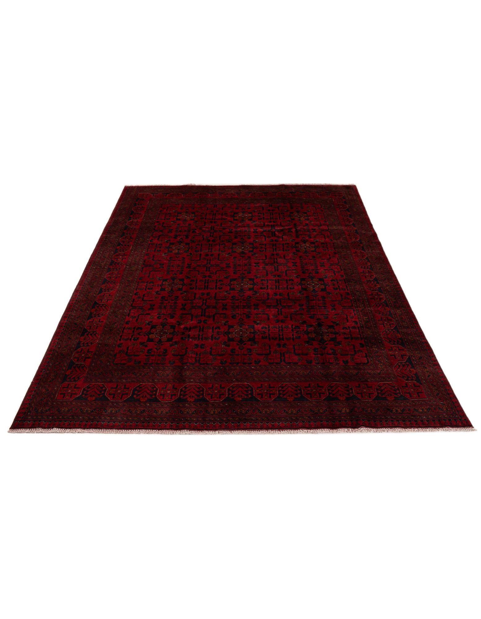 6' 8 x 9' 10 Hand Knotted Khal Mohammadi Wool Rug