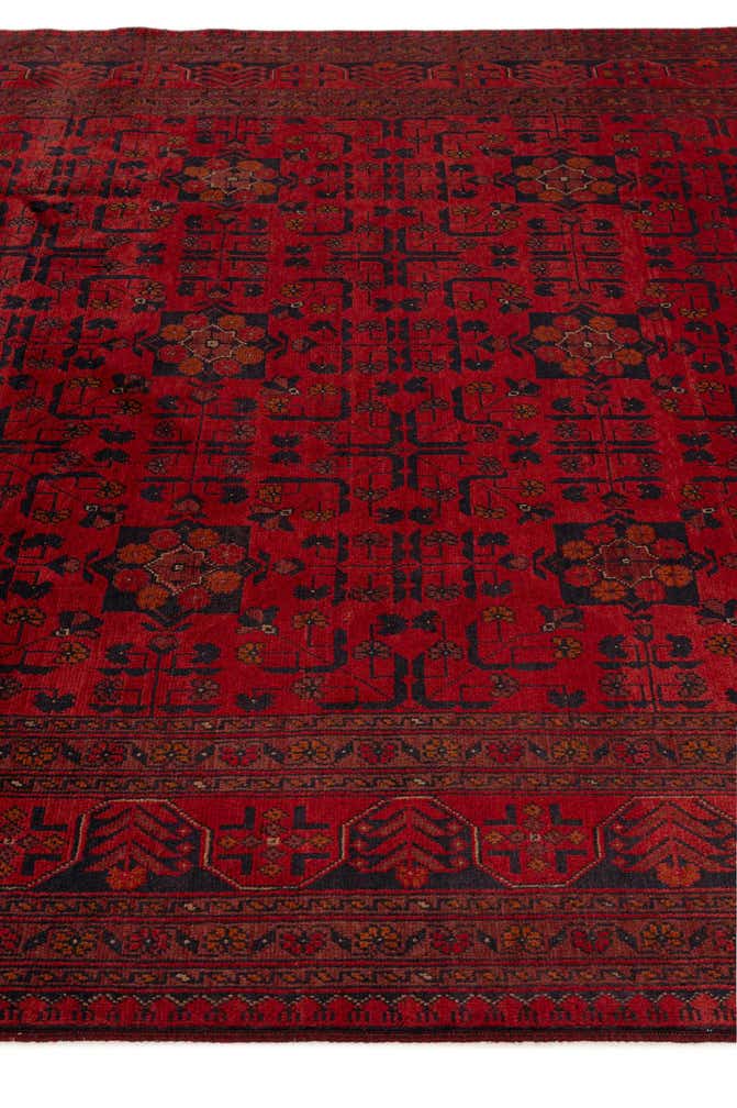 6' 8 x 9' 10 Hand Knotted Khal Mohammadi Wool Rug