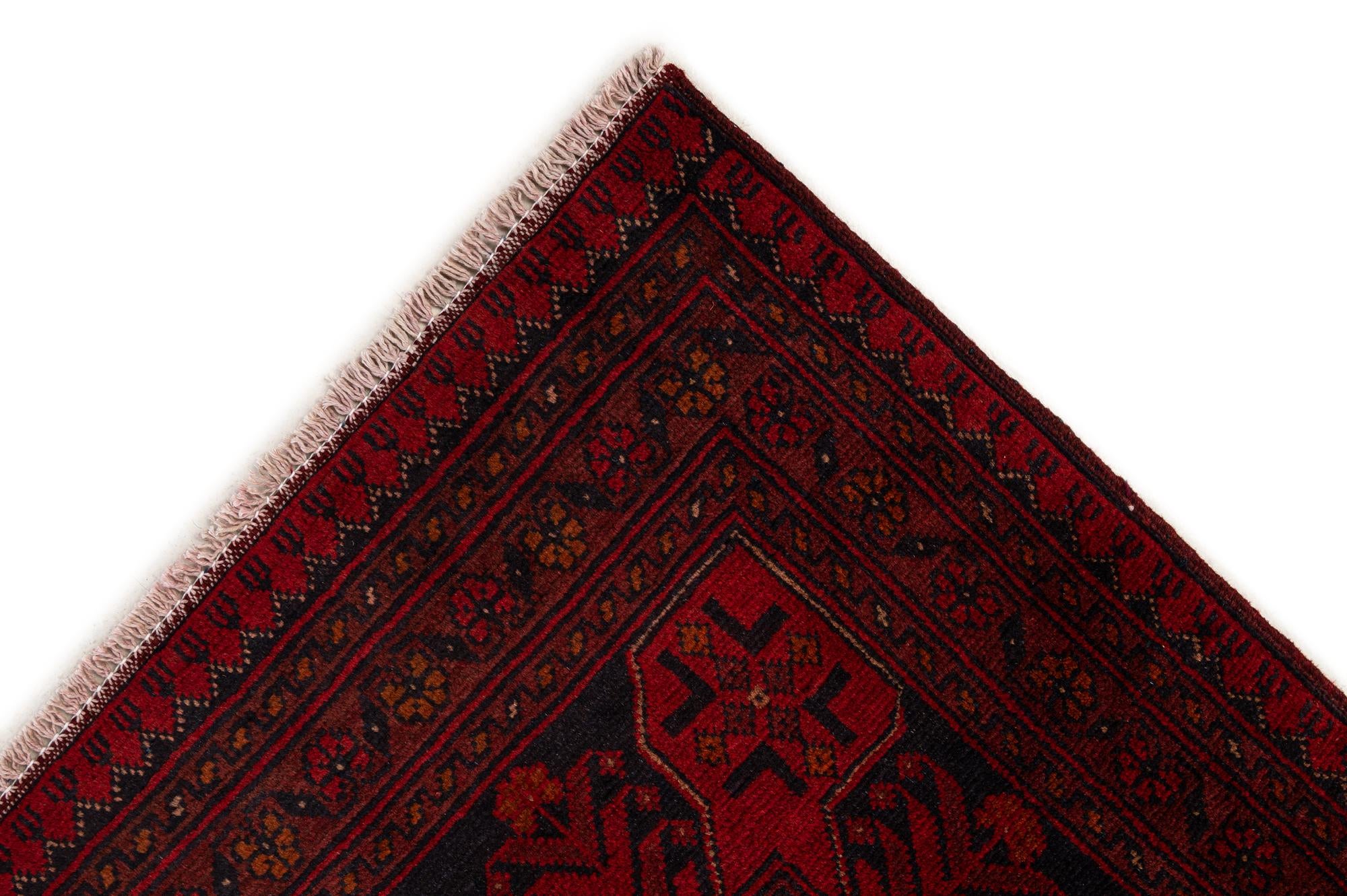 6' 8 x 9' 10 Hand Knotted Khal Mohammadi Wool Rug