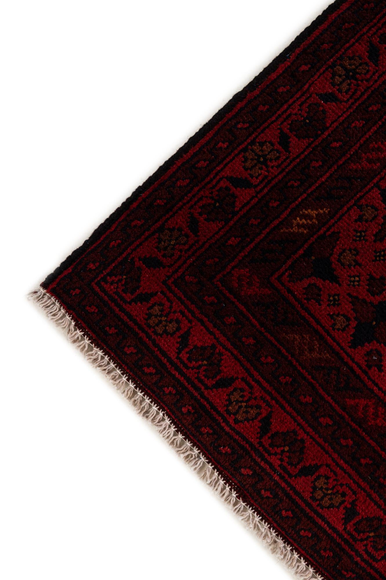 6' 8 x 9' 9 Hand Knotted Khal Mohammadi Wool Rug