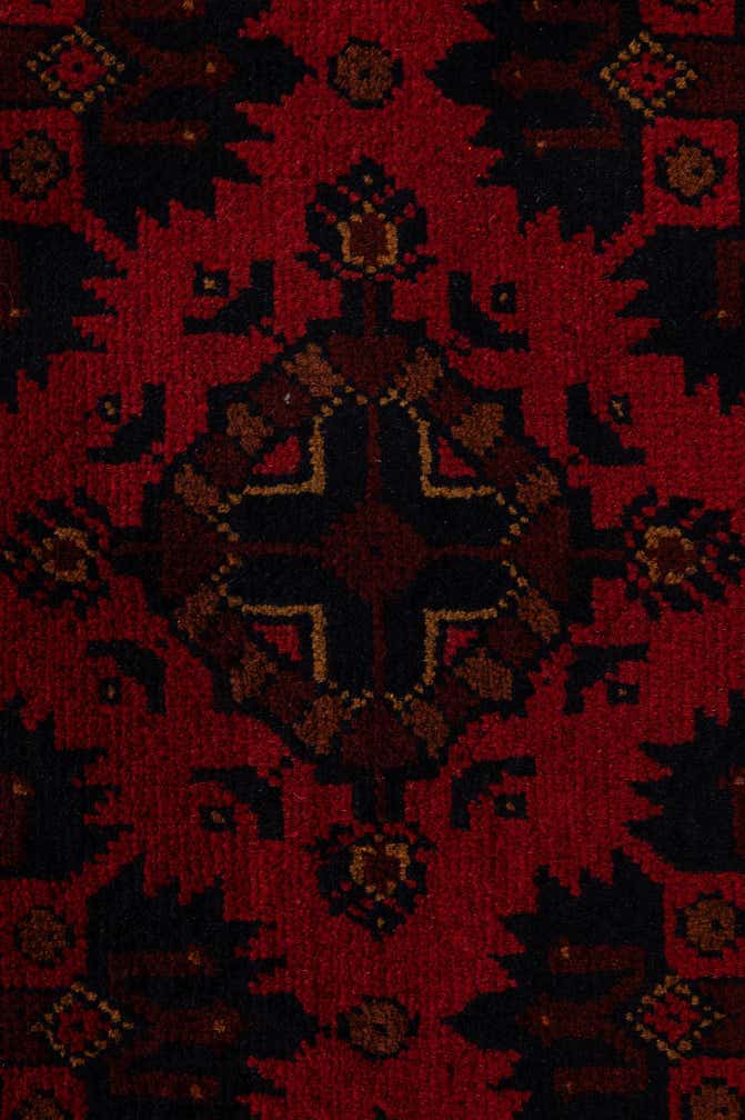 6' 8 x 9' 9 Hand Knotted Khal Mohammadi Wool Rug