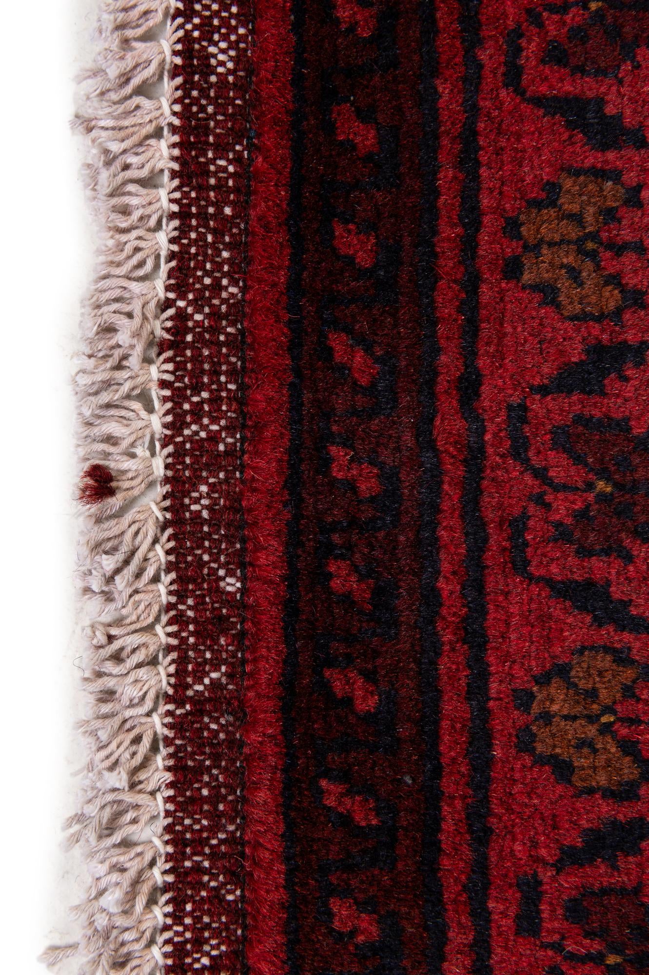 6' 8 x 9' 9 Hand Knotted Khal Mohammadi Wool Rug
