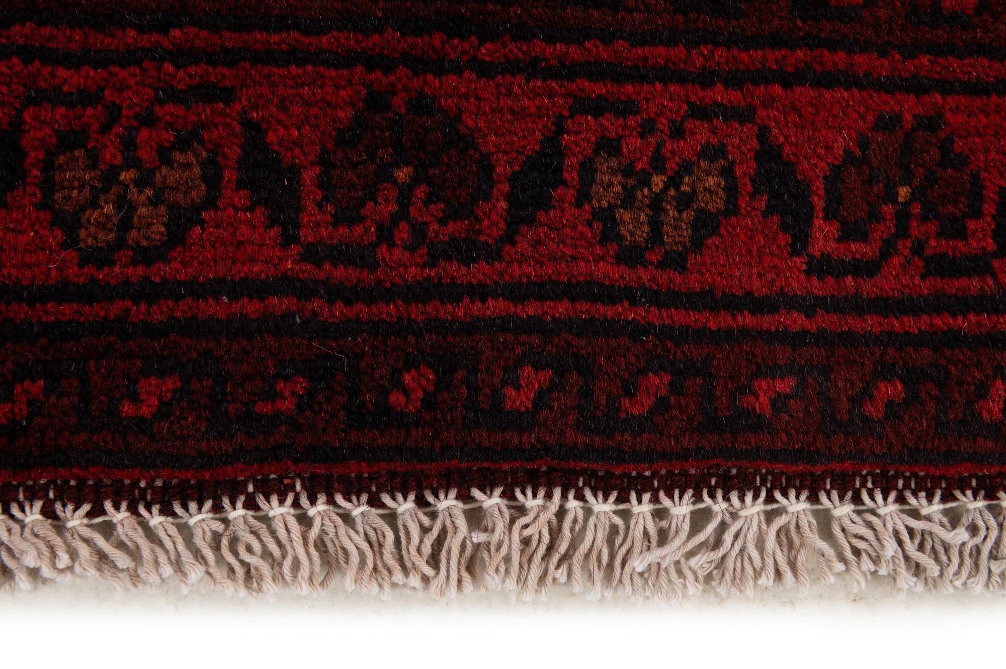 6' 8 x 9' 9 Hand Knotted Khal Mohammadi Wool Rug
