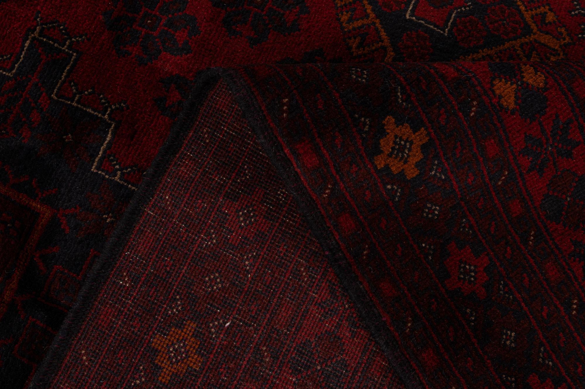 6' 11 x 9' 11 Hand Knotted Khal Mohammadi Wool Rug