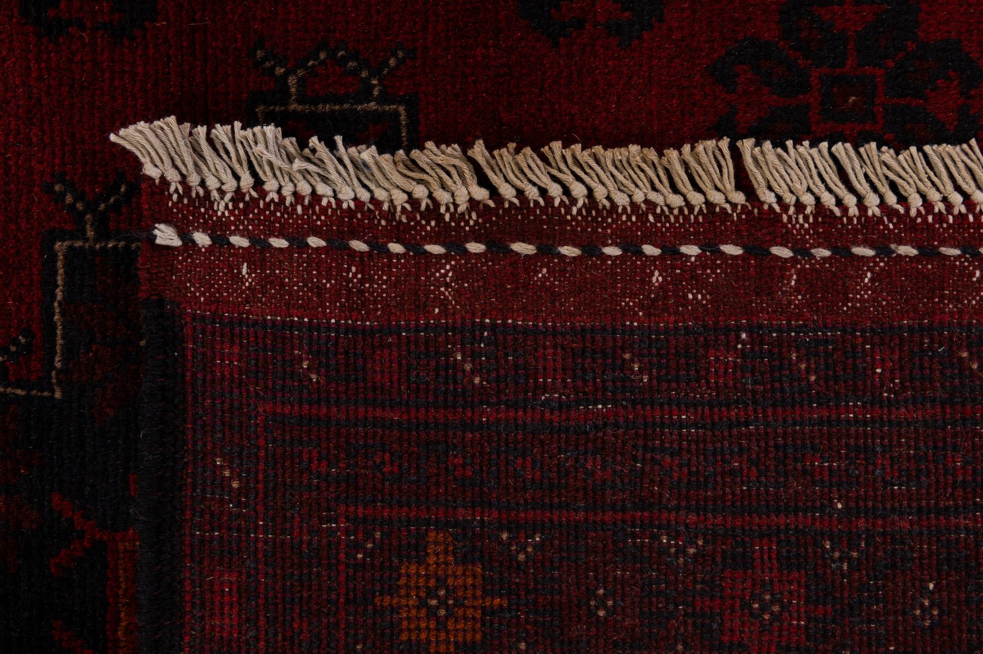 6' 11 x 9' 11 Hand Knotted Khal Mohammadi Wool Rug