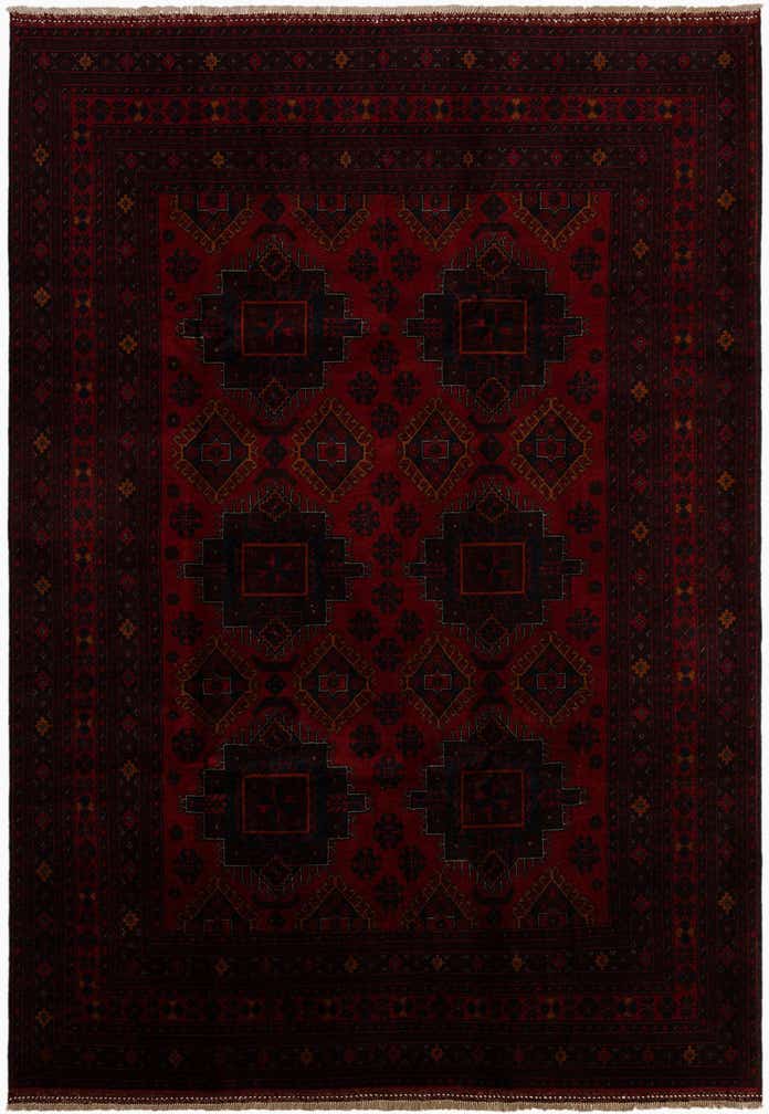 210cm x 300cm anudado a mano Khal Mohammadi Alfombra Lana