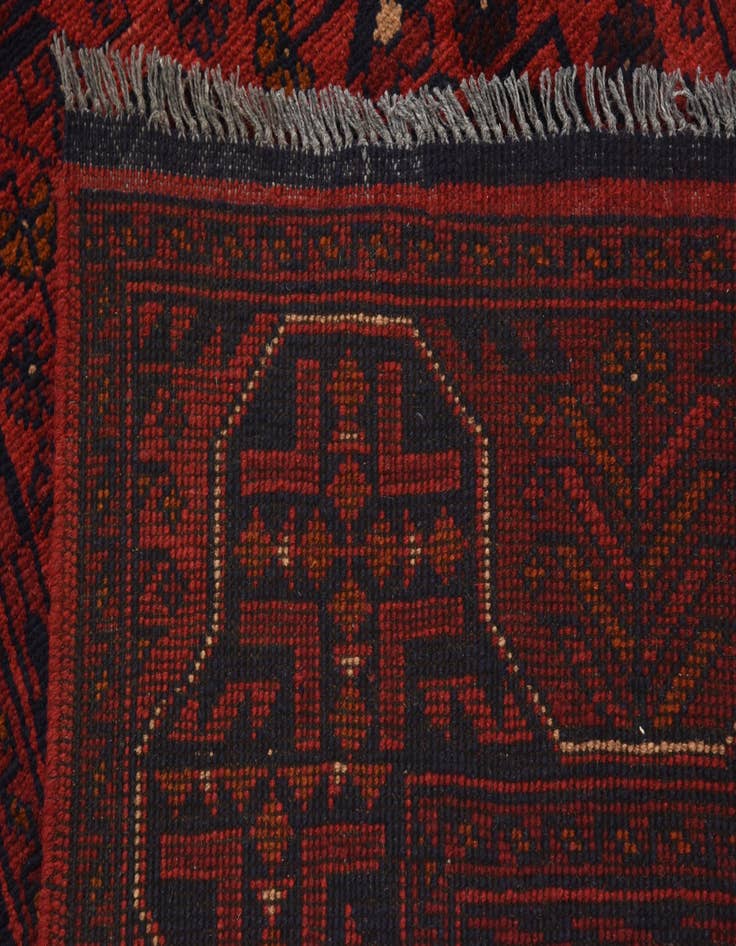Detail image of 3' 5 x 5' Hand Knotted Khal Mohammadi Oriental Rug