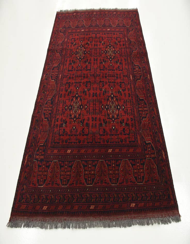 Detail image of 5' x 6' 8 Hand Knotted Khal Mohammadi Oriental Rug