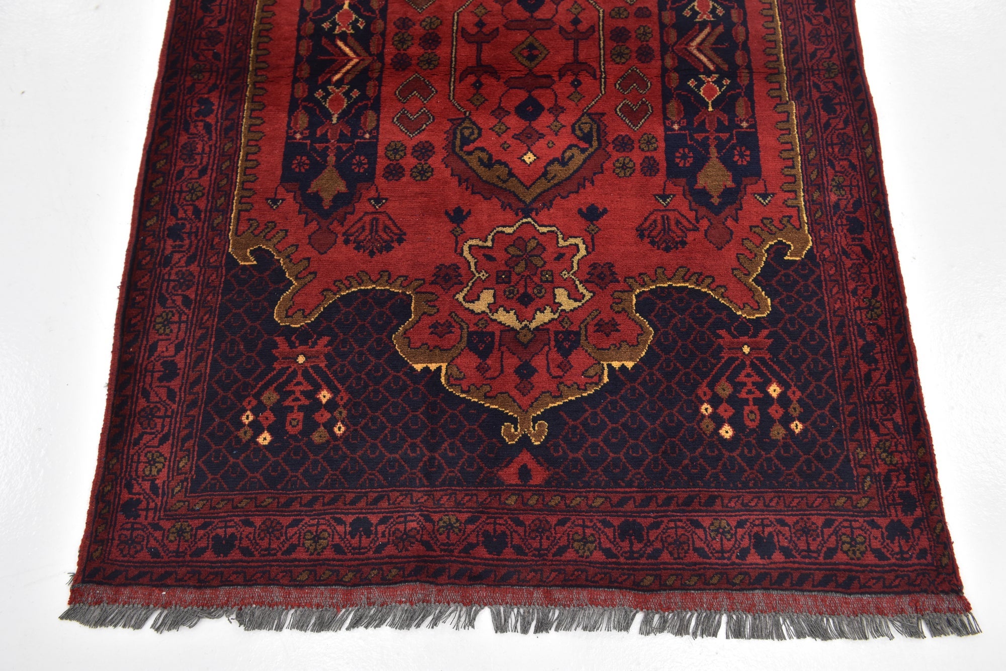 3' 5 x 5' Hand Knotted Khal Mohammadi Rug