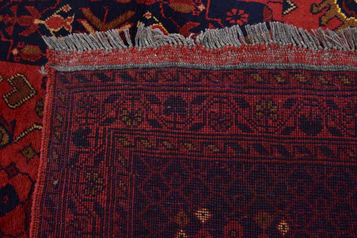3' 5 x 5' Hand Knotted Khal Mohammadi Rug