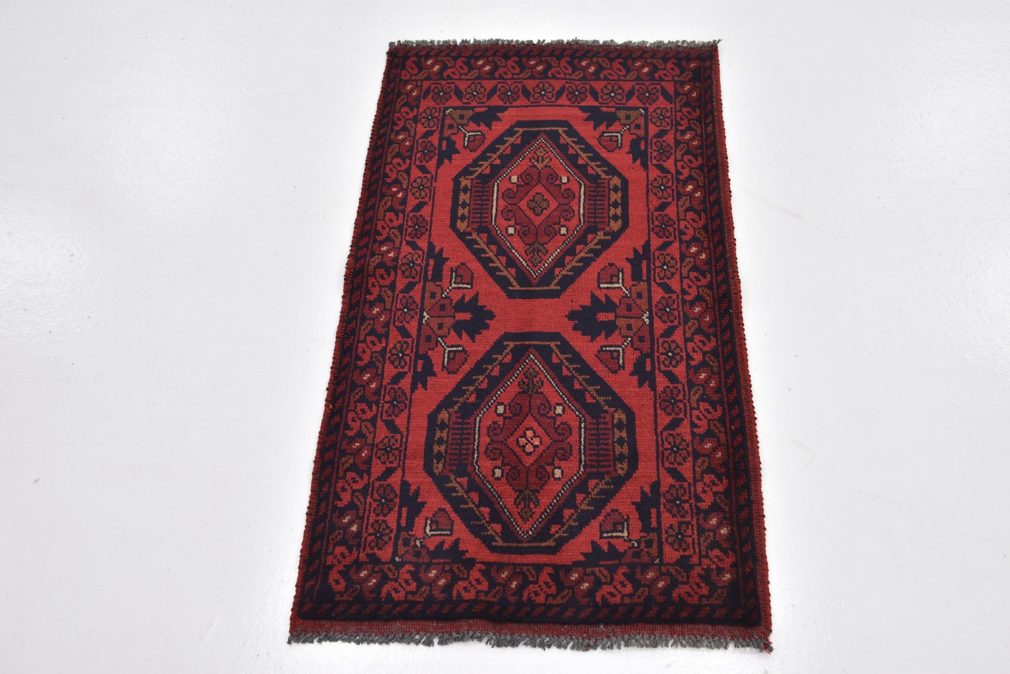 1' 10 x 3' 5 Hand Knotted Khal Mohammadi Rug