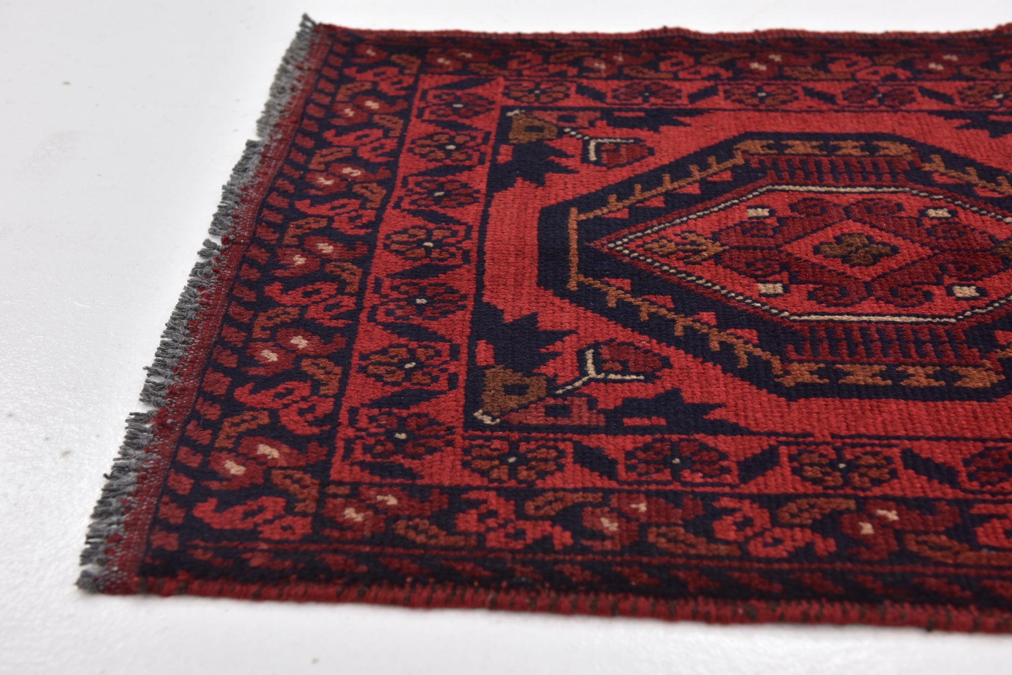 1' 10 x 3' 5 Hand Knotted Khal Mohammadi Rug