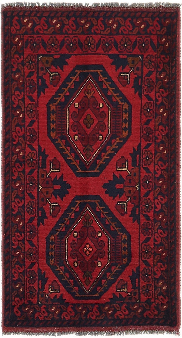 1' 10 x 3' 5 Hand Knotted Khal Mohammadi Rug