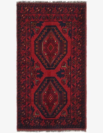 1' 10 x 3' 5 Hand Knotted Khal Mohammadi Rug