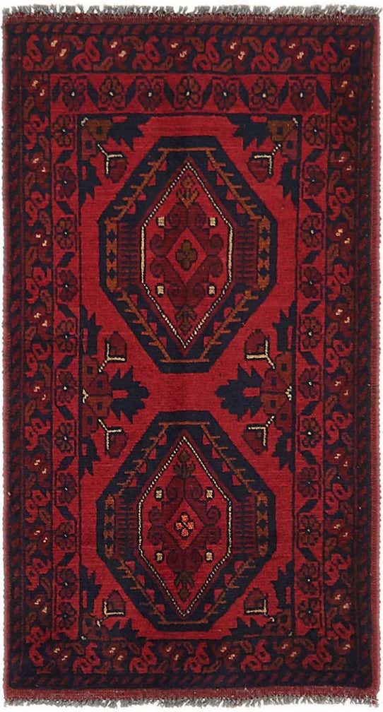 1' 10 x 3' 5 Hand Knotted Khal Mohammadi Rug