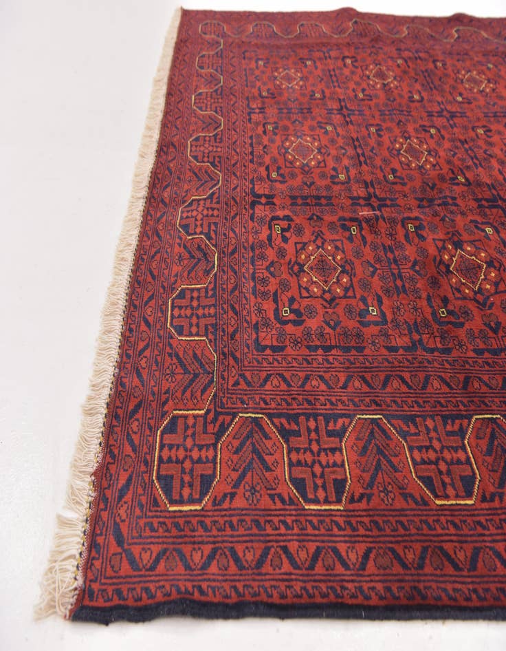 Detail image of 6' 8 x 9' 8 Hand Knotted Khal Mohammadi Oriental Rug